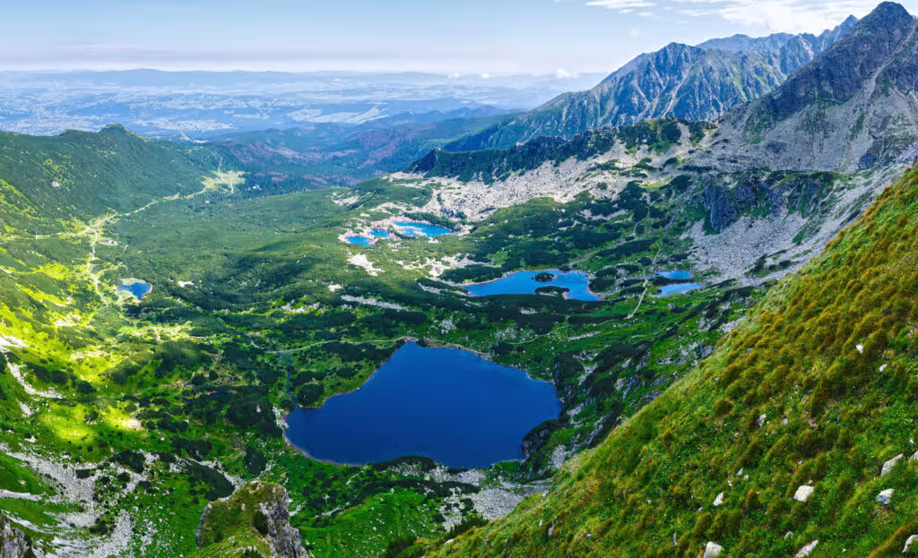 Lot helikopterem Tatry 3 tatry z lotu ptaka